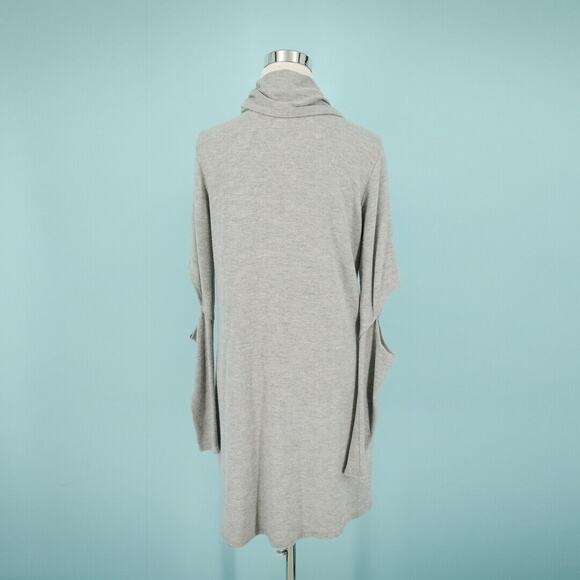 LNA Revolve Size Medium M Grey Gray Open Elbow Long Sleeve Duster Cardigan - Picture 3 of 6